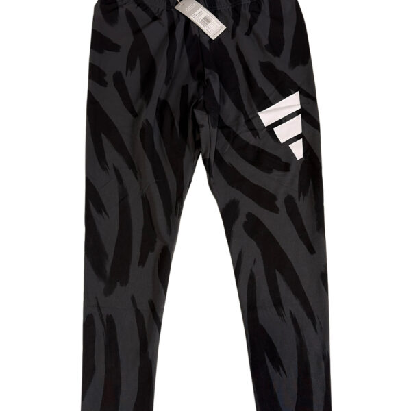 adidas Future Icons Damen Leggings H46759 Schwarz/Grau | Gr. 1X
