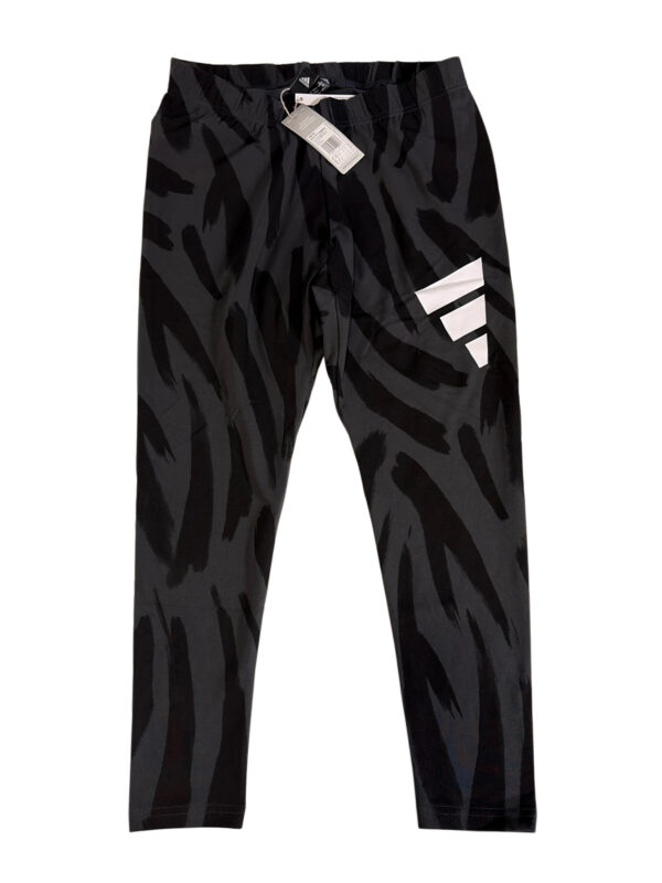 adidas Future Icons Damen Leggings H46759 Schwarz/Grau | Gr. 1X