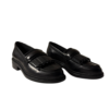 Geox – Damen-Loafer / Mokassins in Schwarz | Gr. 37 | Neu