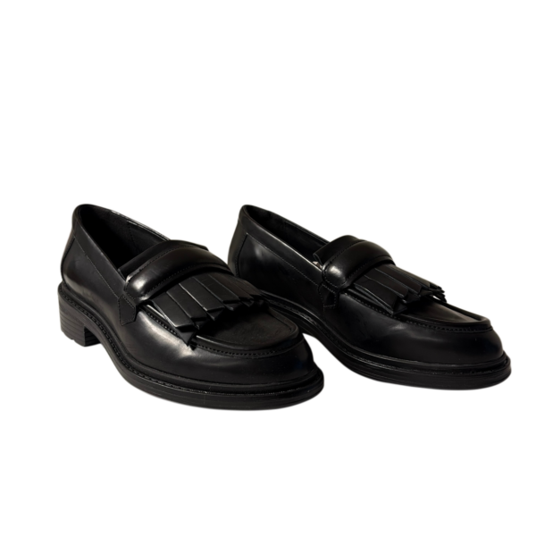 Geox – Damen-Loafer / Mokassins in Schwarz | Gr. 37 | Neu