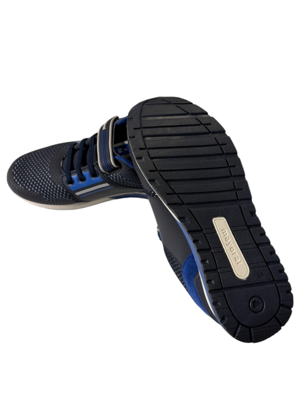 Mayoral – Kinder-Sneaker in Blau/Schwarz | Gr. 34 | Neu