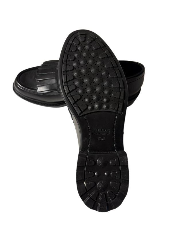 Geox – Damen-Loafer / Mokassins in Schwarz | Gr. 37 | Neu