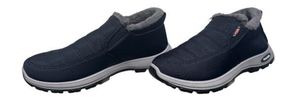 Herren Winterschuhe Warm Fashion Boots in Blau – Größe 45