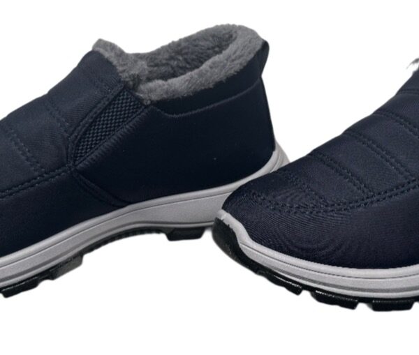 Herren Winterschuhe Warm Fashion Boots in Blau – Größe 45