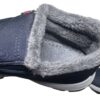 Herren Winterschuhe Warm Fashion Boots in Blau – Größe 45