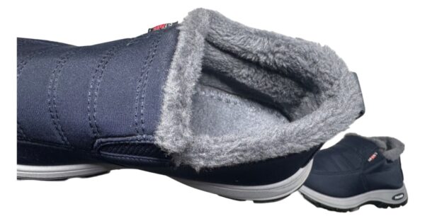Herren Winterschuhe Warm Fashion Boots in Blau – Größe 45