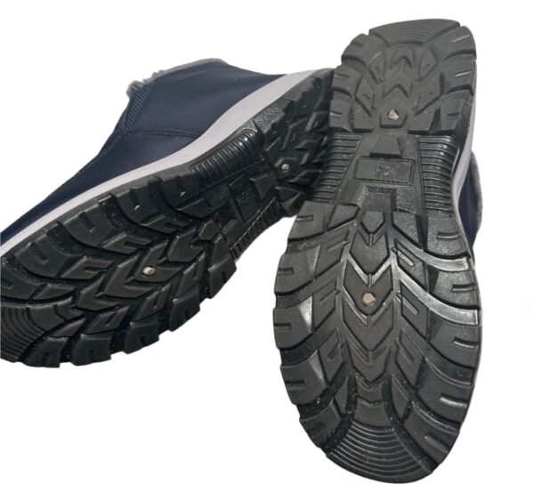 Herren Winterschuhe Warm Fashion Boots in Blau – Größe 45