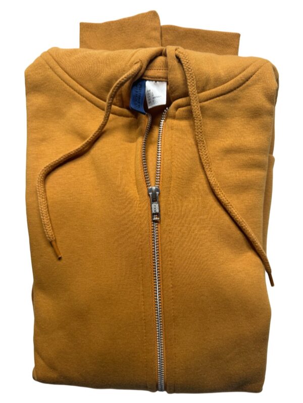 Stilvolle Divided by H&M Sweatjacke in Dunkelorange – Größe L