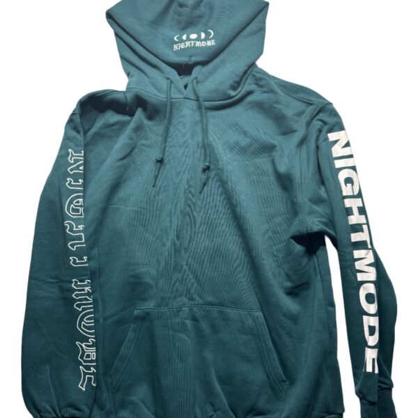 Divided by H&M Hoodie "Night Mode" in Teal-Grün, Größe L