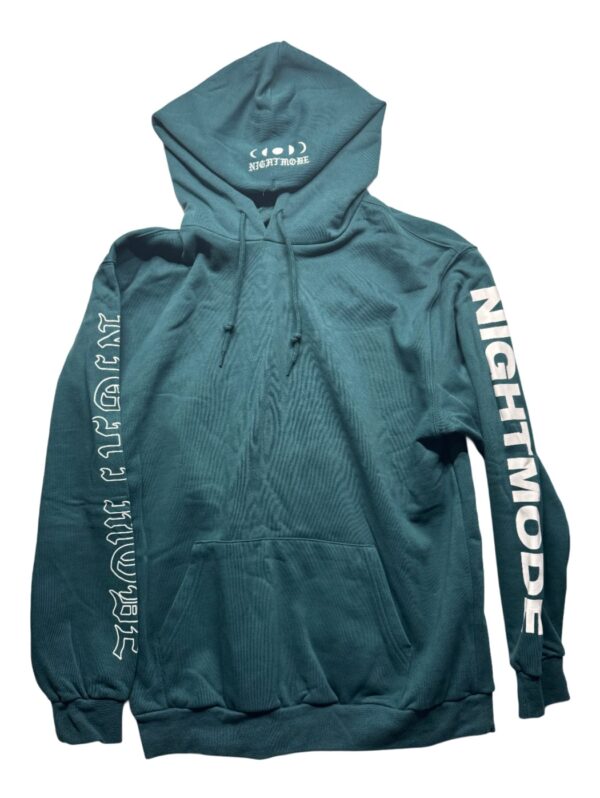 Divided by H&M Hoodie "Night Mode" in Teal-Grün, Größe L