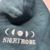 Divided by H&M Hoodie "Night Mode" in Teal-Grün, Größe L