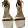 ALDO Peonie Sandaletten High Heels Weiß/Bone Pillow Walk | Gr. 37