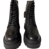 YOURTURN Combat Boots Stiefel mit Schnürung und seitlichem Reißverschluss | Gr. 44 | NEU