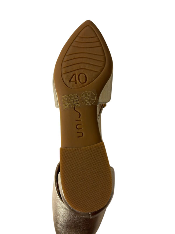 Unisa Ballerinas mit Riemchen in Gold – Größe 40