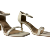 ALDO Peonie Sandaletten High Heels Weiß/Bone Pillow Walk | Gr. 37