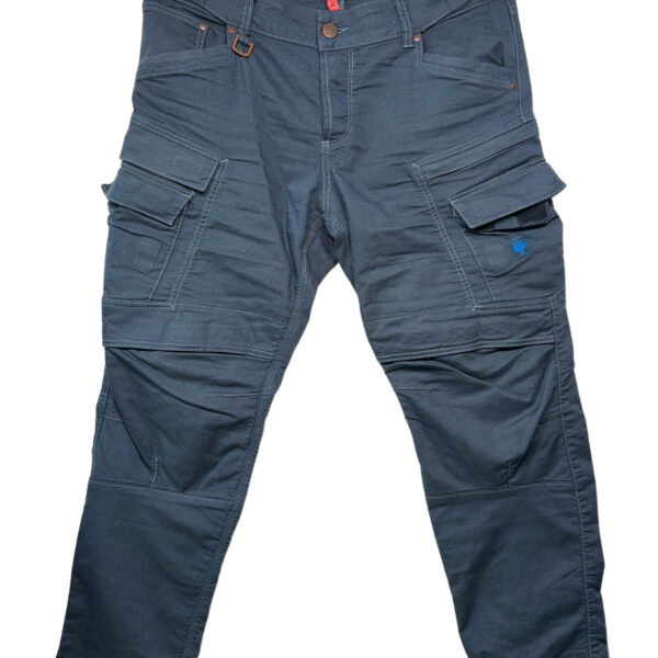 Engelbert Strauss e.s.vintage Worker-Cargohose Arktikblau Arbeitshose | Gr. 27