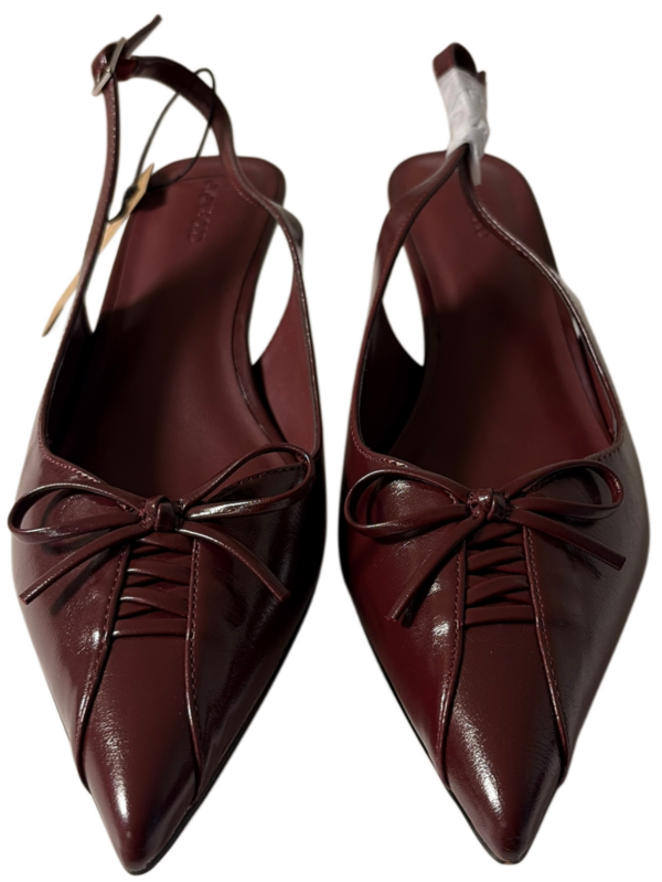 Even&Odd – Damen-Pumps / Slingpumps in Bordeauxrot | Gr. 42 | Neu