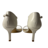 ALDO Peonie Sandaletten High Heels Weiß/Bone Pillow Walk | Gr. 37