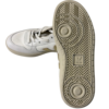 Veja – Damen-Sneaker in hellem Weiß/Beige mit Gold | Gr. 37