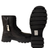 YOURTURN Combat Boots Stiefel mit Schnürung und seitlichem Reißverschluss | Gr. 44 | NEU