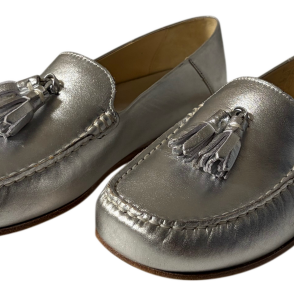 Melvin & Hamilton - Damen Loafer Silber | Gr. 36 | Neu
