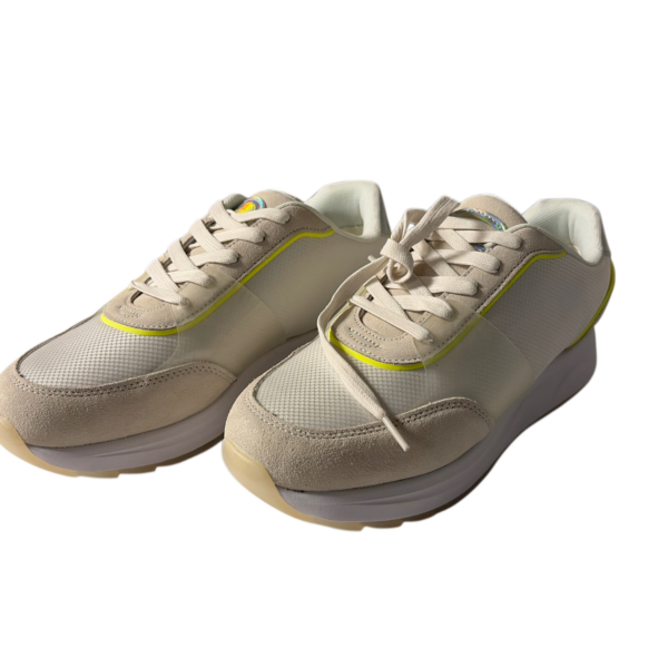 Scholl – Damen Sneaker Beige/Lime | Gr. 41 | Neu