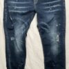 Cipo & Baxx Herren Jeans Hose Destroyed-Look Dunkelblau | W36 L34