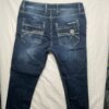 Cipo & Baxx Herren Jeans Hose Destroyed-Look Dunkelblau | W36 L34