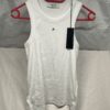 Replay Tanktop Gerippt Logo Weiß | Gr. L |