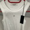 Replay Tanktop Gerippt Logo Weiß | Gr. L |