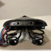 Brooks England Leder-Fahrradsattel Carved (mit Federung) Schwarz | ATB / Touring | NEU