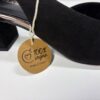 MARCO TOZZI – Pumps | Schwarz Suede-Look | Vegane Earth - EUR 39 | UK 6 | US 8